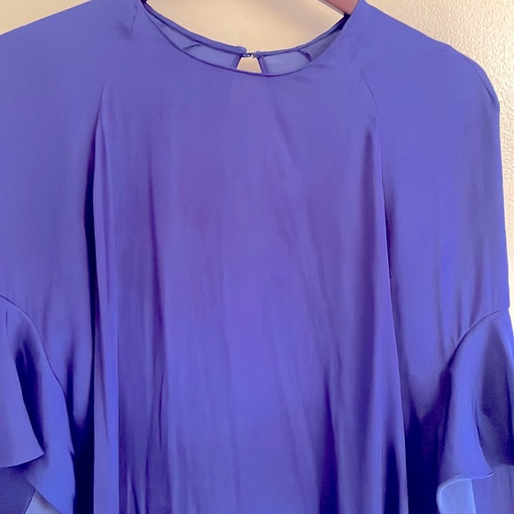 Royal blue blouse - Picture 3 of 3